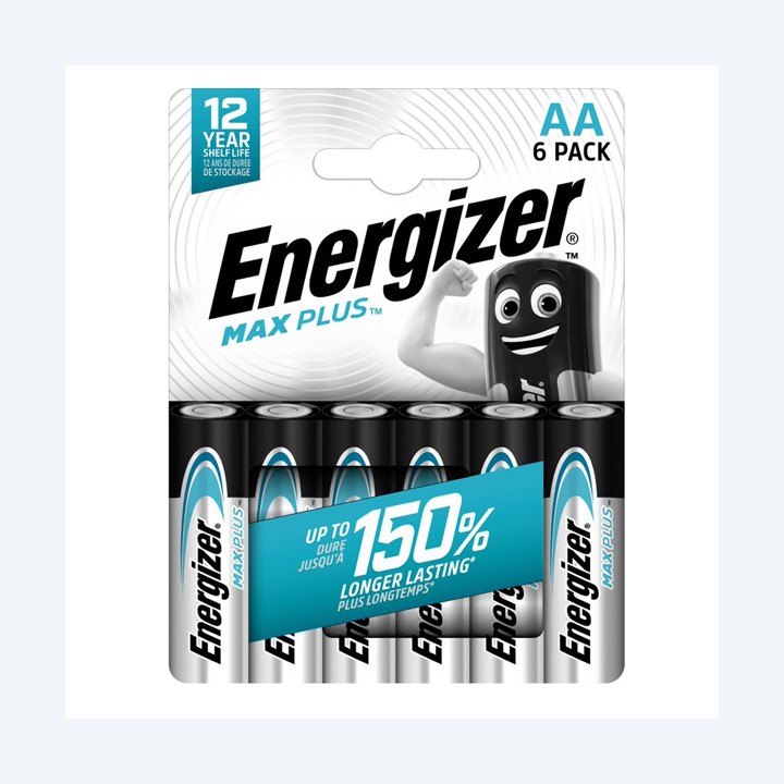 Pila stilo AA 1,5V Max Plus alcalina — 98541 | Ecotempo