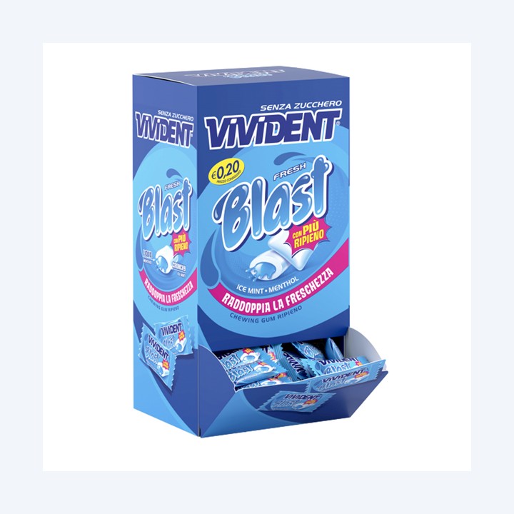 Gomma da masticare Vivident Fresh Blast conf. 250 pezzi | Ecotempo
