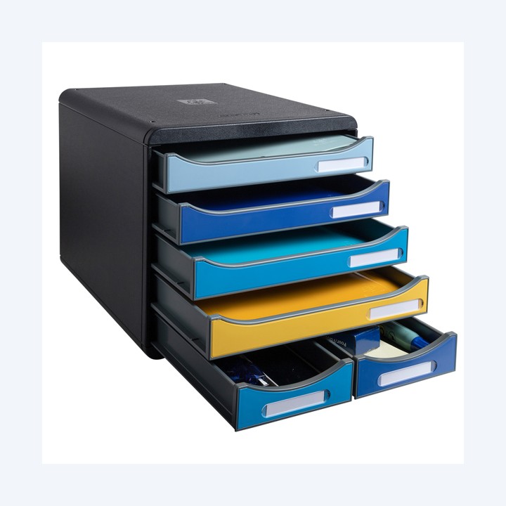 Cassettiera Big Box Maxi Bee Blue 6 — 98605 | Ecotempo