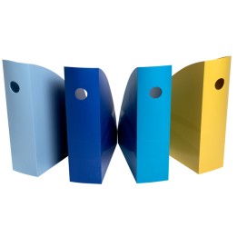 Set 4 portariviste Mag-Cube Bee Blue — 98616 | Ecotempo