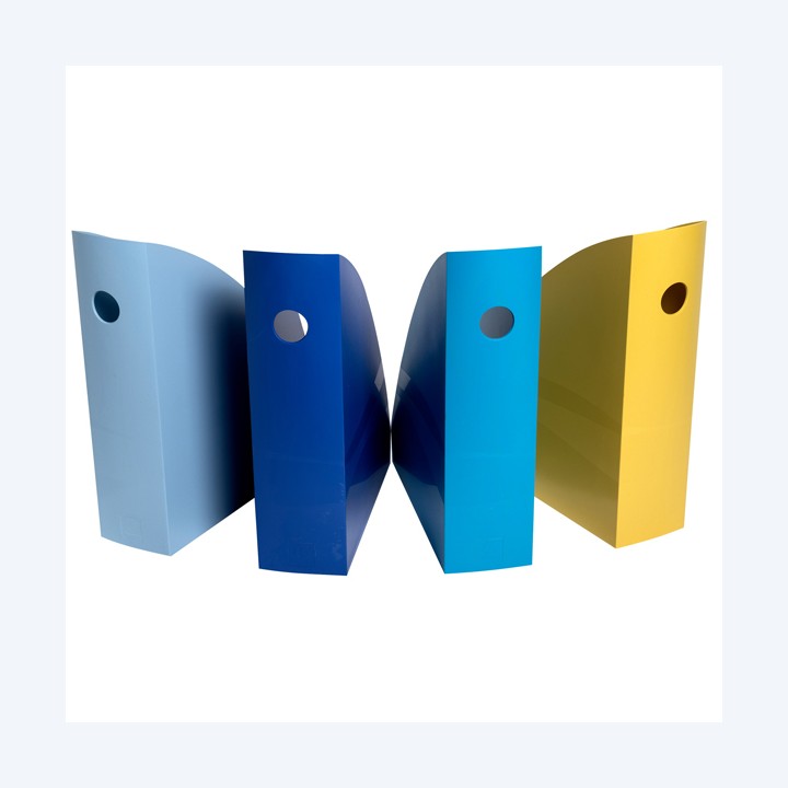 Set 4 portariviste Mag-Cube Bee Blue — 98616 | Ecotempo