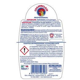Detergente Professional acciaio — 98684 | Ecotempo