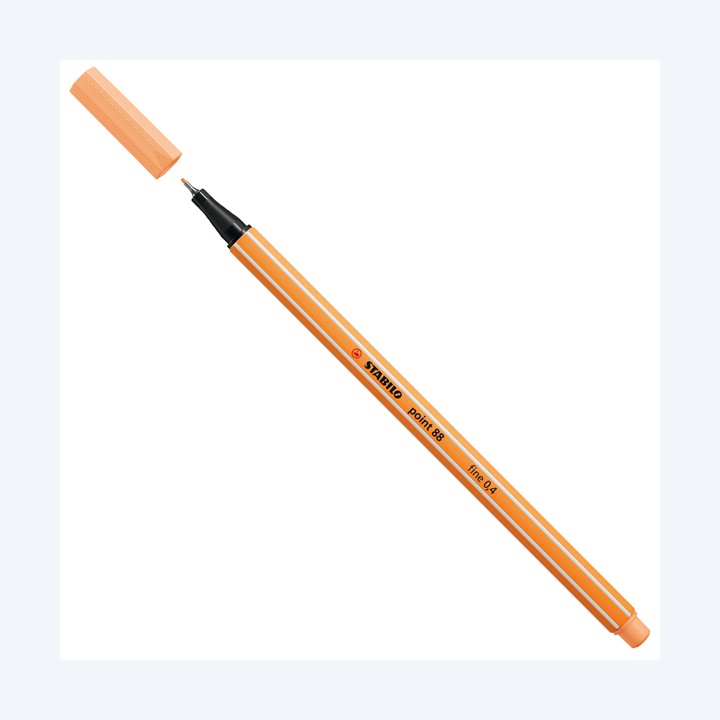 Fineliner Point 88 tratto 0,4 mm arancione 25 Stabilo | Ecotempo