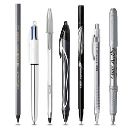 Set scrittura Silver Set Bic | Ecotempo