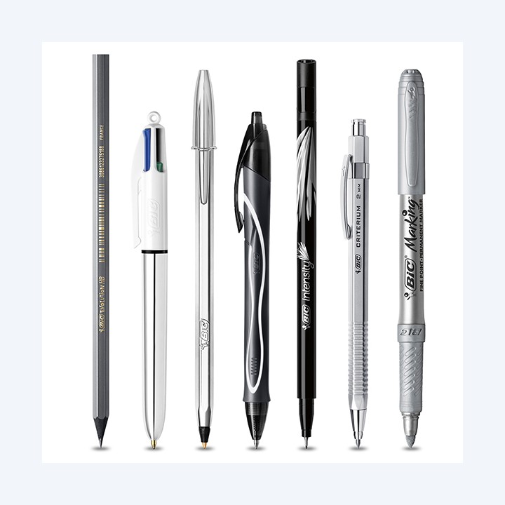 Set scrittura Silver Set Bic | Ecotempo