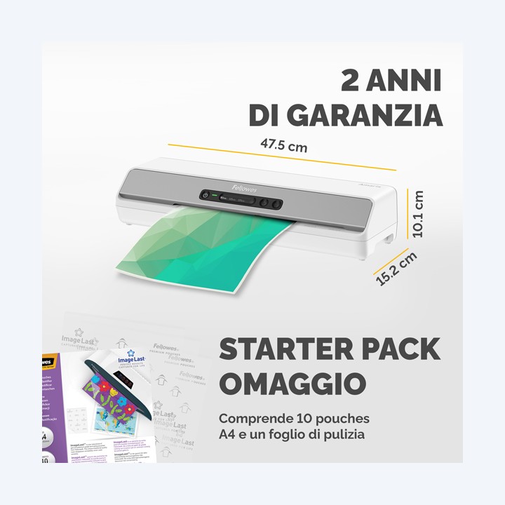 Plastificatrice Amaris A3 Fellowes | Ecotempo