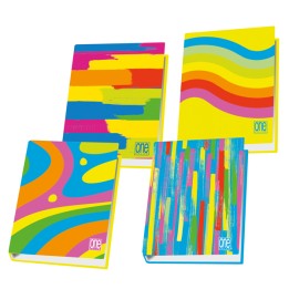 Raccoglitore Fantafluo One Color A4 4 — 98830 | Ecotempo