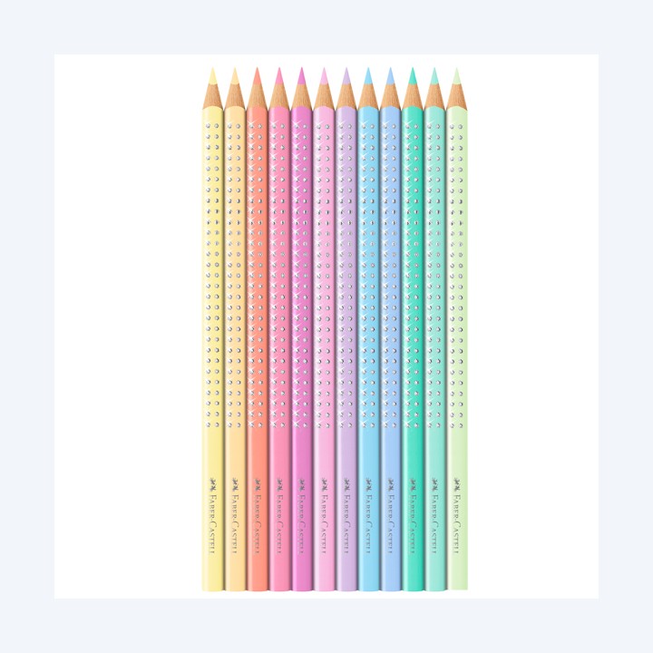 Astuccio matite colorate Sparkle Pastel — 98888 | Ecotempo