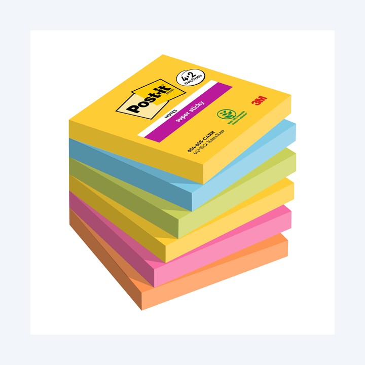 Blocco foglietti Post-it Super Sticky — 98956 | Ecotempo