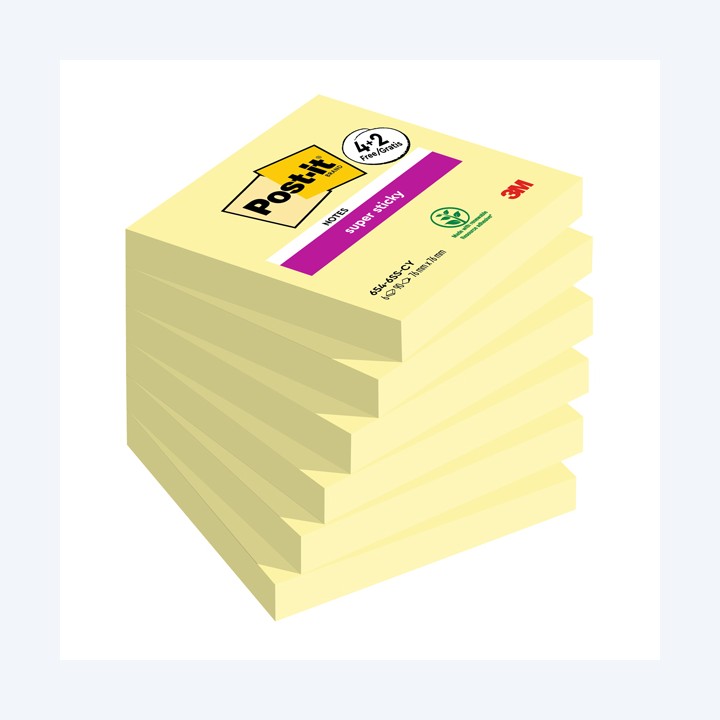 Blocco foglietti Post-it Super Sticky — 98958 | Ecotempo