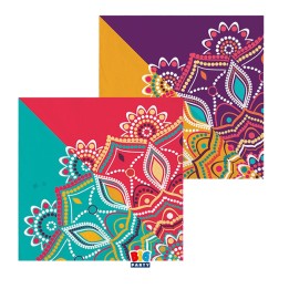 Tovagliolo Mandala 33 x 33 cm carta Big — 99177 | Ecotempo