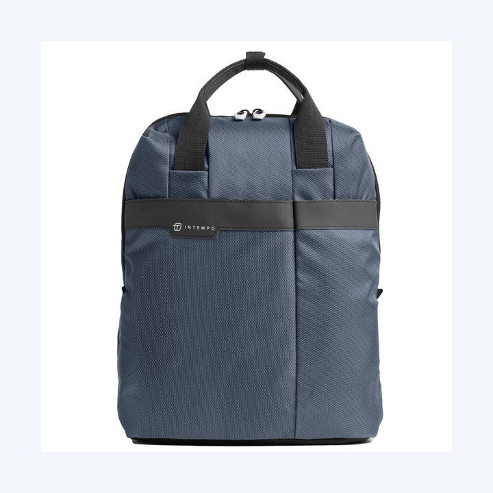 Zaino Job 31 x 45 x 15 cm tessuto tecnico blu In Tempo | Ecotempo