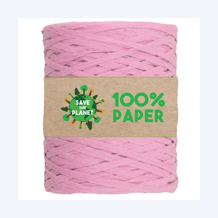 Nastro Rafia 100 m carta rosa 05 Brizzolari | Ecotempo
