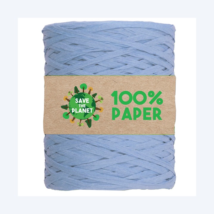 Nastro Rafia 100 m carta azzurro 06 Brizzolari | Ecotempo