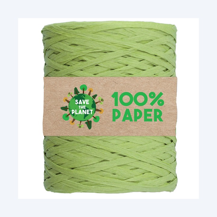 Nastro Rafia 100 m carta verde 10 Brizzolari | Ecotempo