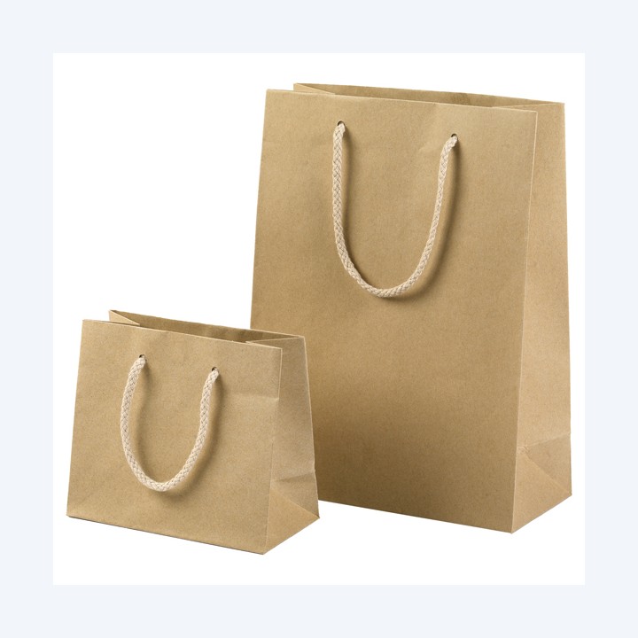 Shopper maniglie cordino cotone 10 x 12 — 99292 | Ecotempo