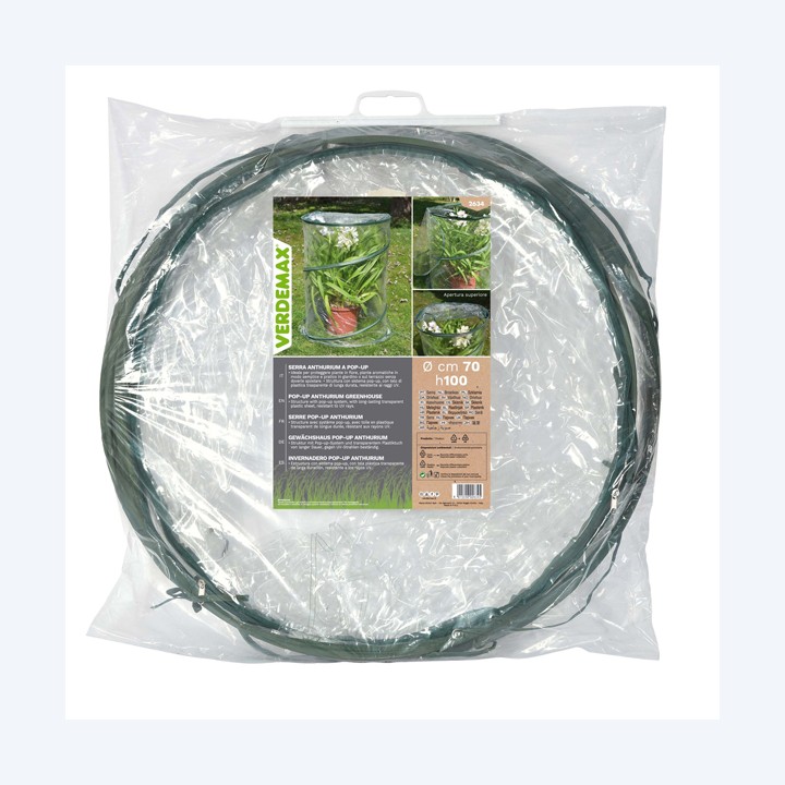 Serra Pop-up Anthurium 70 x 100 cm trasparente Verdemax | Ecotempo