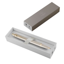 Penna sfera IM Monochrome punta M champagne Parker | Ecotempo
