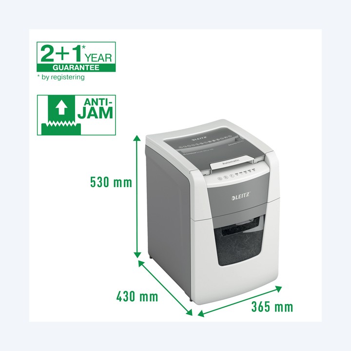 Distruggidocumenti Autofeed 100 P4 automatico Leitz IQ | Ecotempo