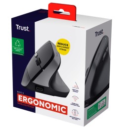 Mouse ergonomico wireless Bayo II Trust | Ecotempo
