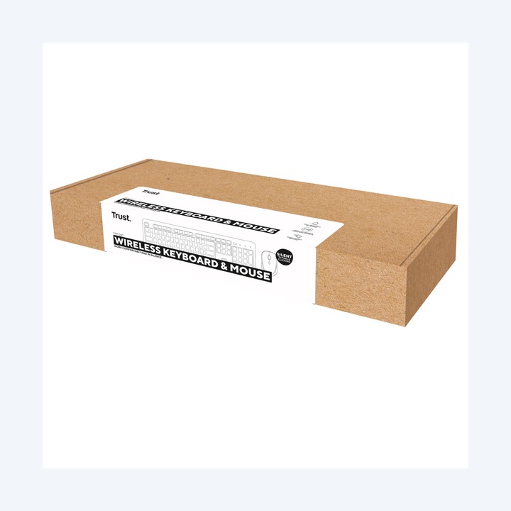 Set tastiera + mouse wireless — 99577 | Ecotempo