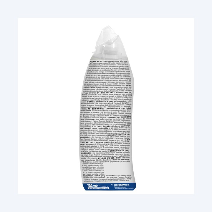 Detergente disincrostante Deo Wc Gel — 99584 | Ecotempo