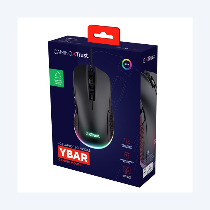 Mouse Gaming GXT 922 YBAR Trust | Ecotempo