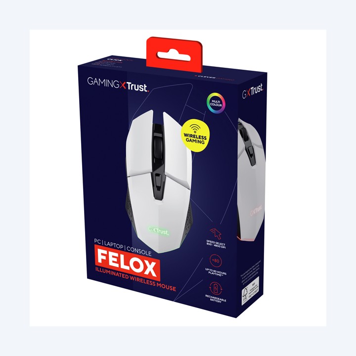 Mouse gaming illuminato wireless GXT — 99594 | Ecotempo