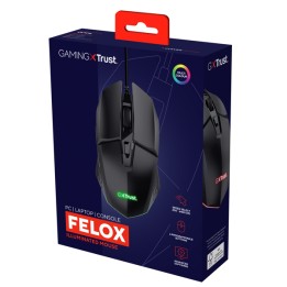 Mouse Gaming illuminato GXT 109 FRLOX nero Trust | Ecotempo
