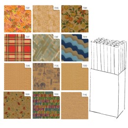 Rotolo carta regalo Kraft 2 x 0,70 m Rex Sadoch | Ecotempo