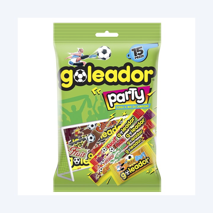 Caramella gommosa Goleador Party Mix conf. 15 pezzi | Ecotempo