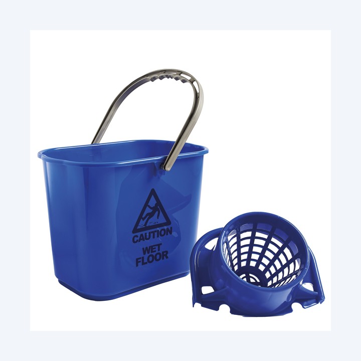 Secchio Polar con strizzatore 15 L blu PerfettoFactory | Ecotempo