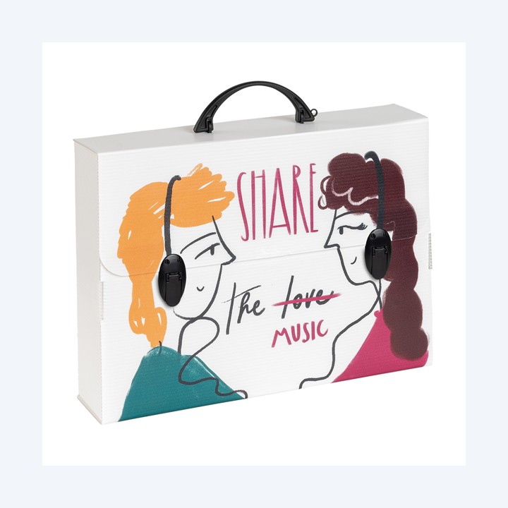 Valigetta polionda Smart 27 x 37,5 cm — 99742 | Ecotempo