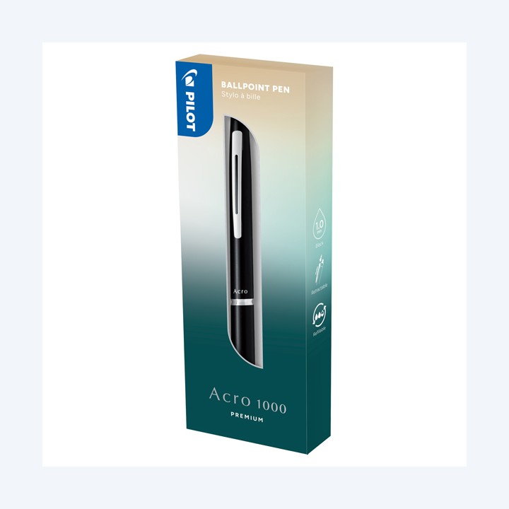 Penna a sfera scatto Acro 1000 punta — 99799 | Ecotempo