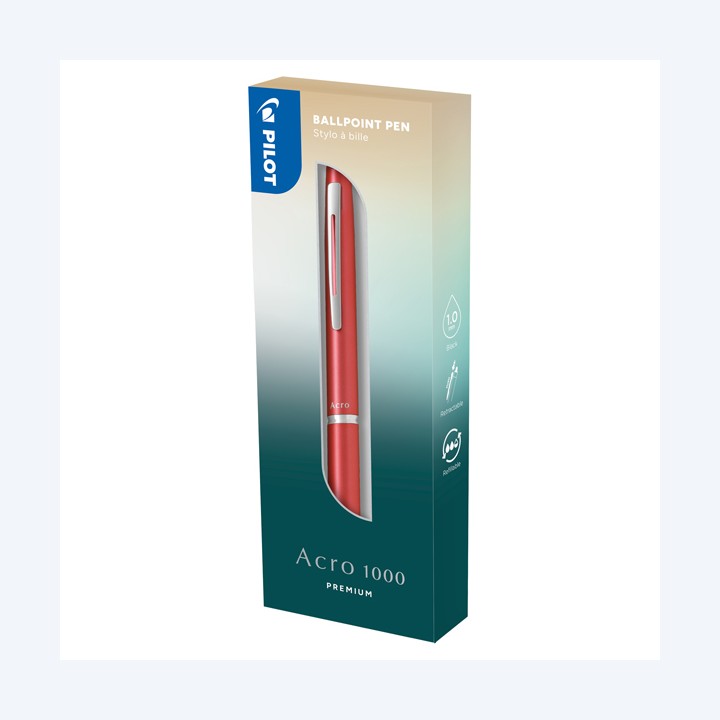 Penna a sfera scatto Acro 1000 punta — 99803 | Ecotempo