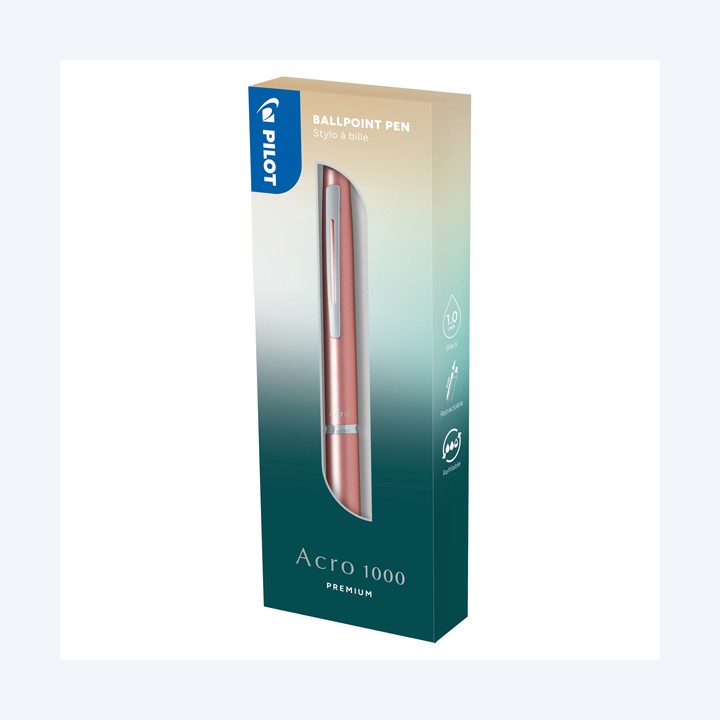 Penna a sfera scatto Acro 1000 punta — 99804 | Ecotempo