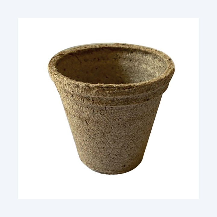 Vasetto in torba diametro 6 cm Cwr conf. 20 pezzi | Ecotempo