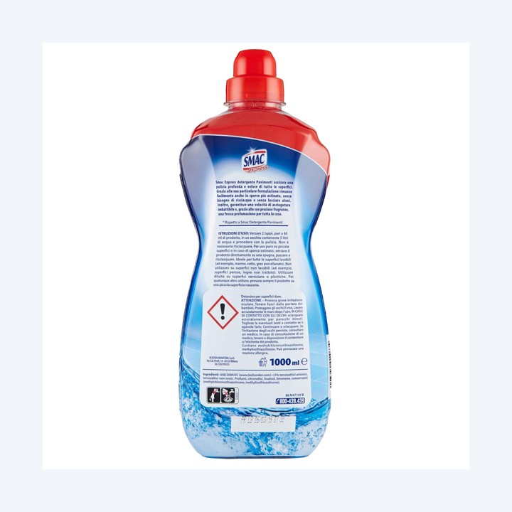 Smac Express pavimenti freschezza intensa 1 L Smac | Ecotempo