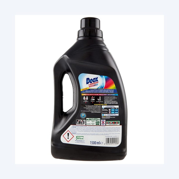 Detersivo lavatrice Deox Colorati e Scuri 1,5 L Deox | Ecotempo