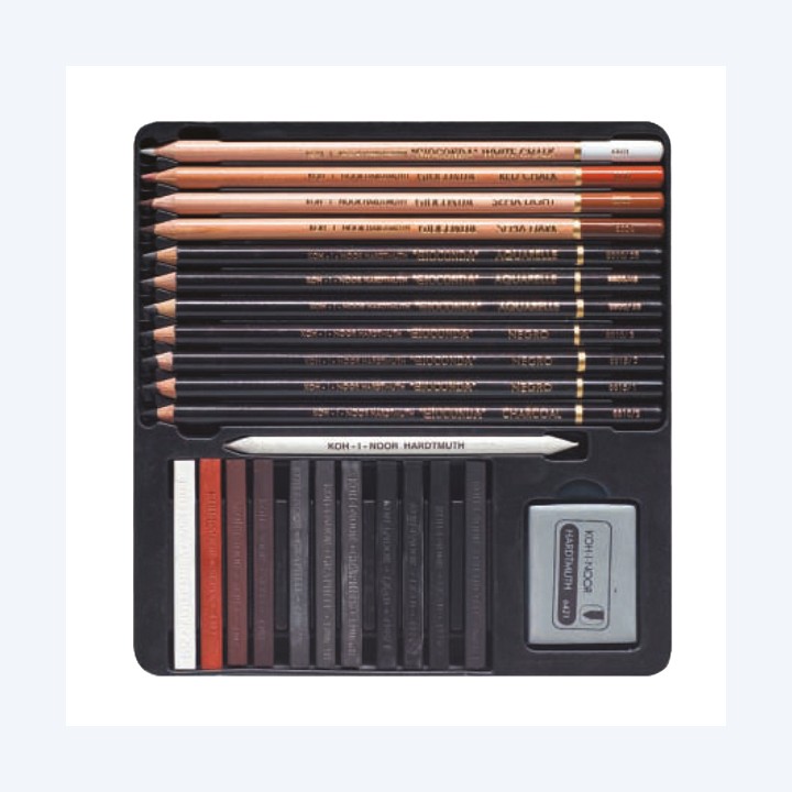 Art Set Gioconda Full astuccio in metallo KOH.I.NOOR | Ecotempo