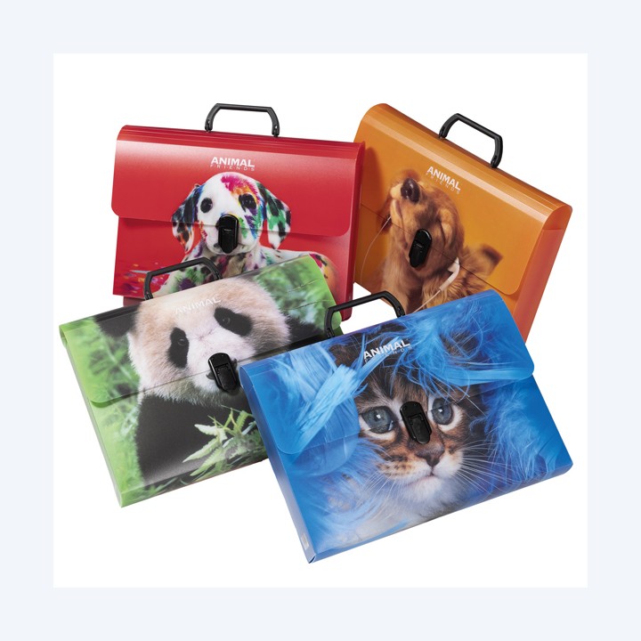 Valigetta Animal Friends Color 28 x 38 — 99975 | Ecotempo