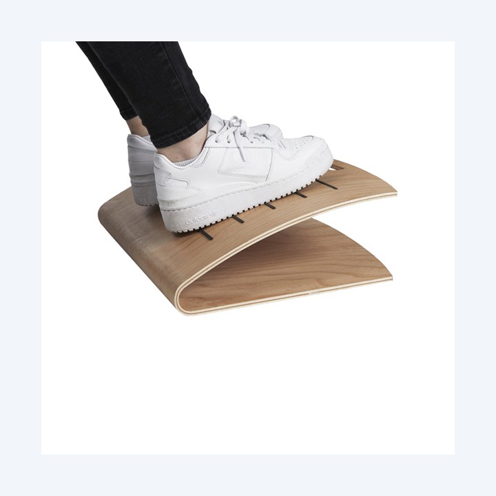 Poggiapiedi ergonomico ERGOFEET- legno Alba | Ecotempo