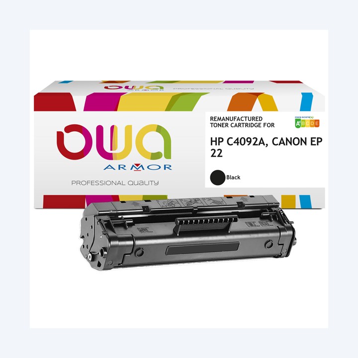 Armor Toner Compatibile per Hp C4092A Nero 2.500 pag | Ecotempo