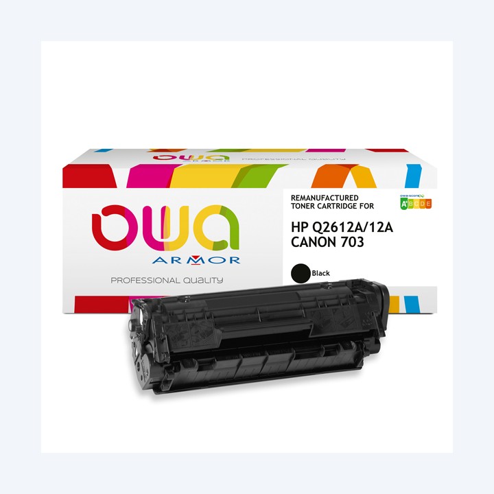 Armor Toner Compatibile per Hp Nero Q2612A 2.000 pag | Ecotempo