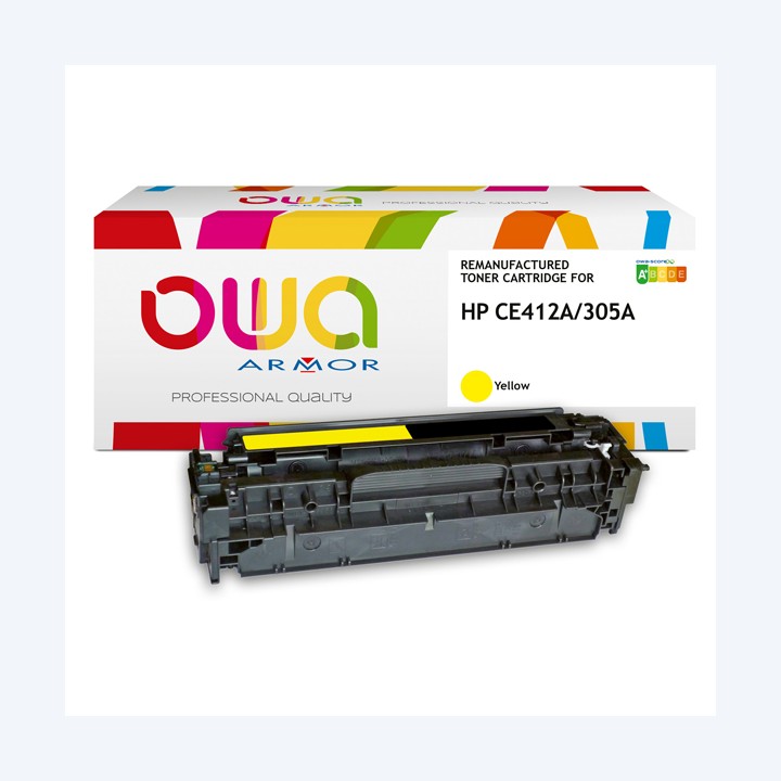 Armor Toner Compatibile per Hp Giallo CE413A 2.600 pag | Ecotempo