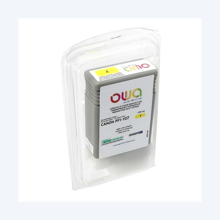 Armor Cartuccia per Canon PFI-107 Giallo 107Y | Ecotempo