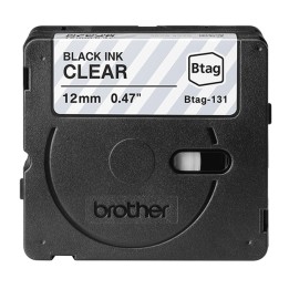 Brother Nastro adesivo Nero/Trasparente — BROBTAG131 | Ecotempo