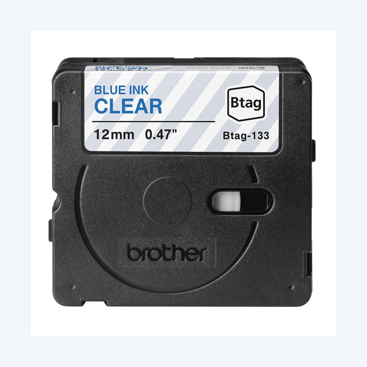 Brother Nastro adesivo Blu/Trasparente — BROBTAG133 | Ecotempo