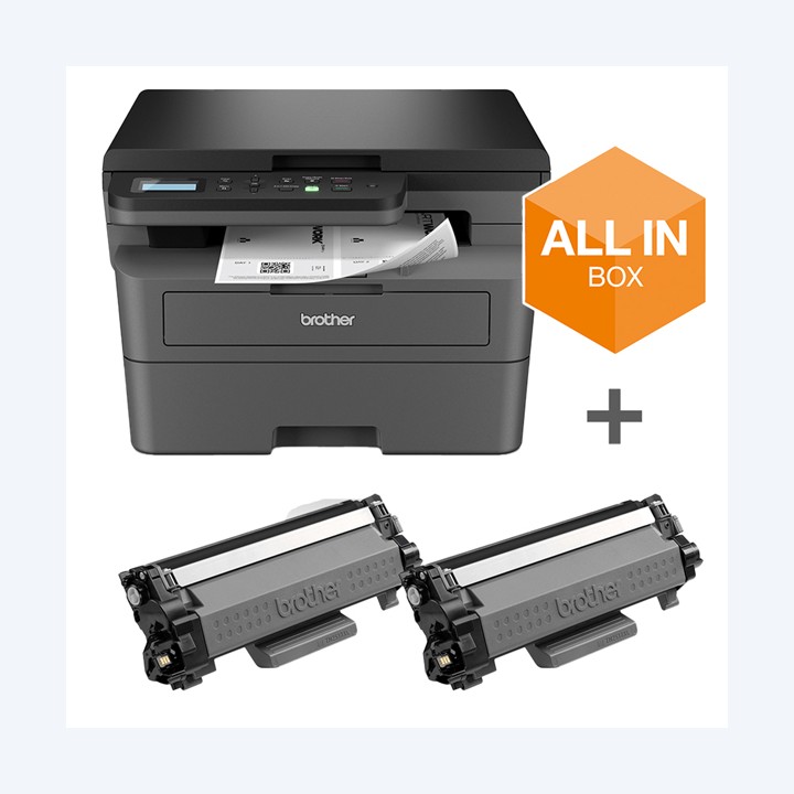 Brother Multifunzione Laser monocromatica DCPL2627DWXL | Ecotempo