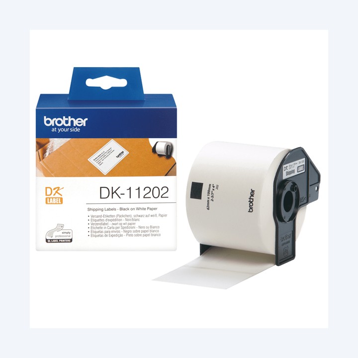 Brother Rotolo 300 Etichette 62 x 100 — BRODK11202 | Ecotempo
